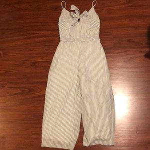 Striped jumpsuit (NEVER WORN!)